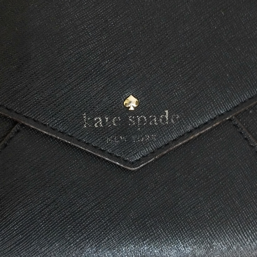 Kate Spade New York Cedar Street Monday Envelope Crossbody Shoulder Bag in Black - Picture 7 of 8